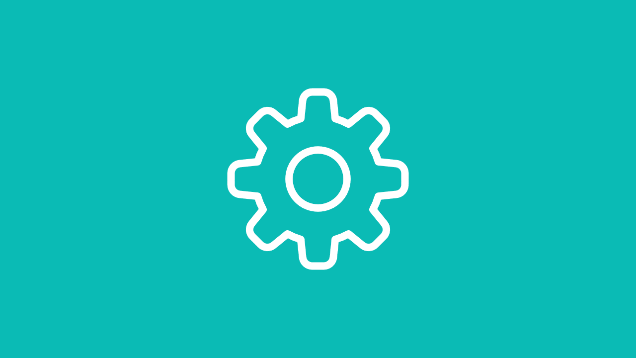 Cog icon
